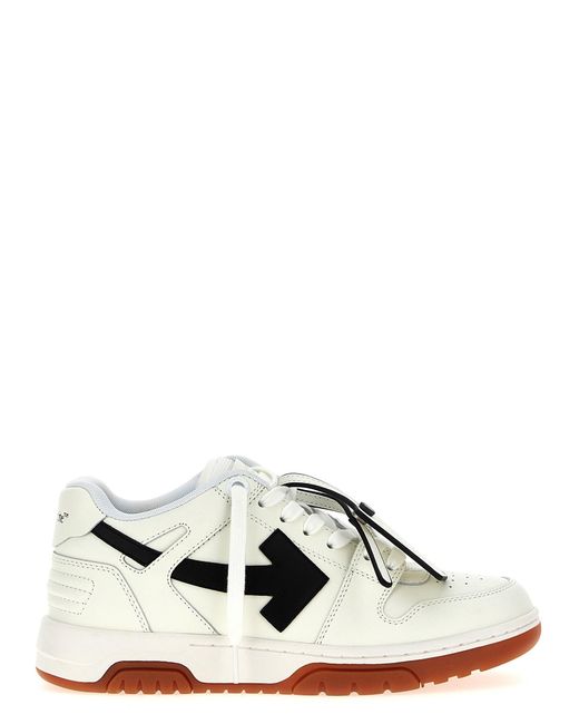 Out Of Office Sneakers Bianco/Nero-Donna di Off-White c/o Virgil Abloh in White