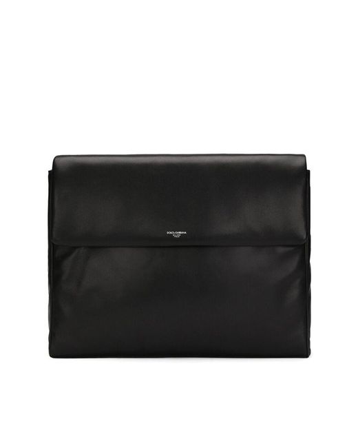 Borse A Spalla E Tracolla Pelle-Uomo di Dolce & Gabbana in Black da Uomo