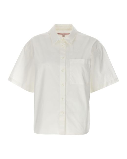 Short Sleeve Shirt Camicie Bianco di Carolina Herrera in White