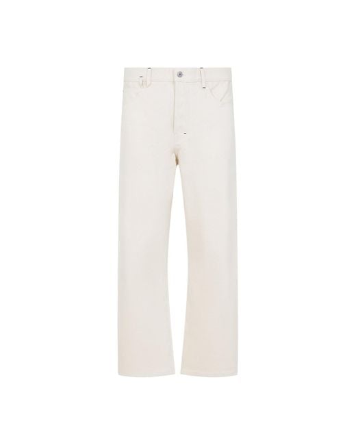 Jacquemus White Le De-Nîmes Venice Jeans for men