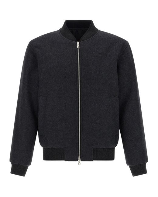 Dries Van Noten Men's Black Volker Puffer Jackets