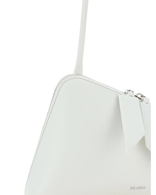 The Attico White Sunrise Handbag