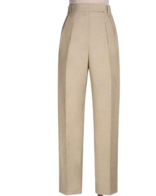 Max Mara Natural Trousers