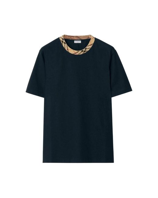 Burberry Blue T Shirts for men