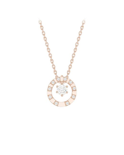 J.ESTINA J E Te 14k Necklace in Rose 