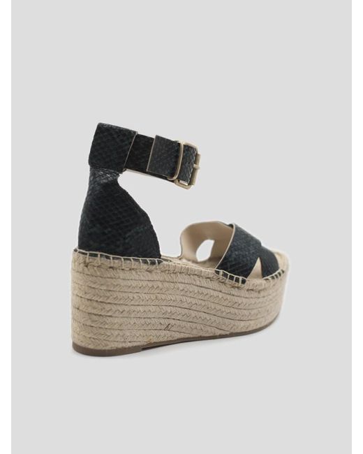 lake platform wedge sandal