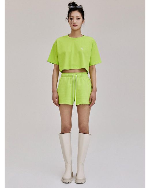 cut off sweat shorts