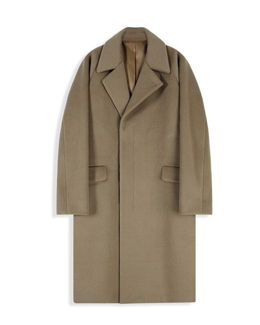 boycentral Chesterfield Oversized Coat in Natural for Men | Lyst