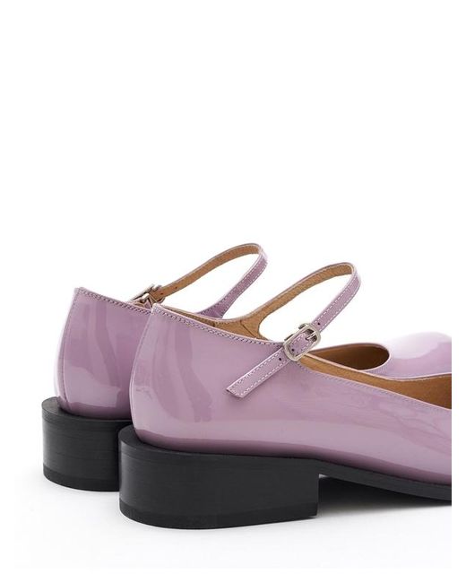 womens purple mary jane shoes
