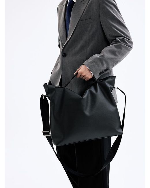 BEDFORD 11TH Functional Two Way Large Messenger Bag in Black for Men | Lyst