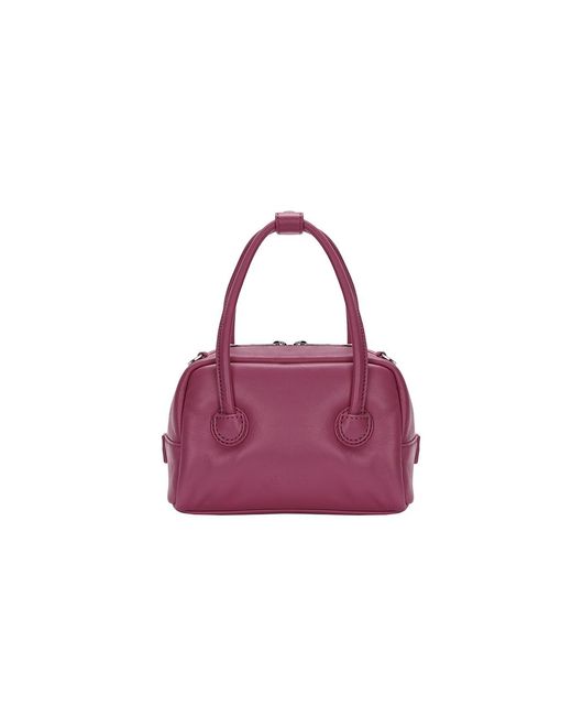 Micro padded soft leather top handle bag - Marge Sherwood - Women