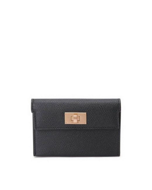 COURONNE Stephanie Accordian Wallet in Black | Lyst