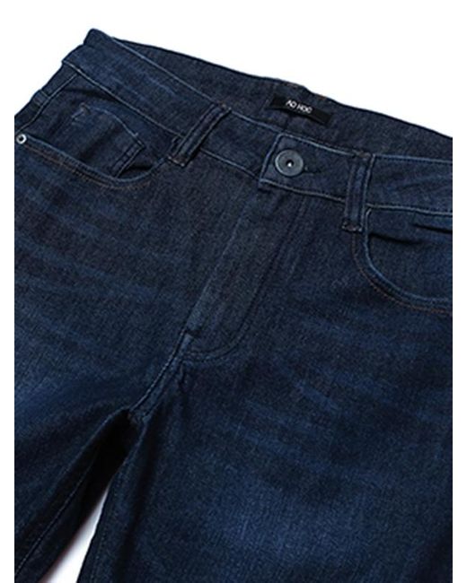 Adhoc Straight Fit Silhouette Denim Pants in Blue for Men | Lyst