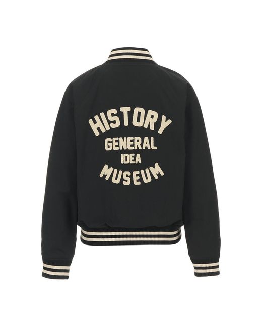 General Idea Vintage Stadium Jacket in Black for Men | Lyst