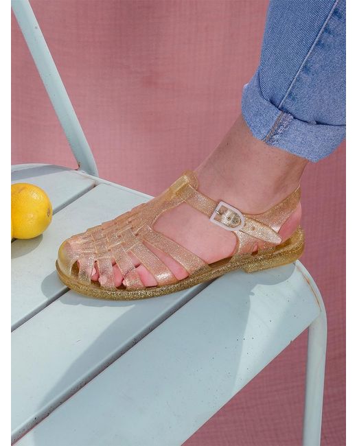 Méduse Womens Sandals Sun in Metallic | Lyst Canada