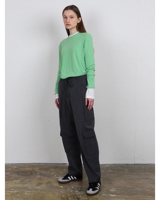 string cargo pants