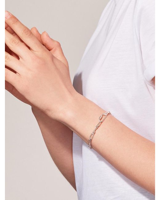 HYÈRES LOR Noailles Link Chain Bracelet S in Silver (Metallic) | Lyst