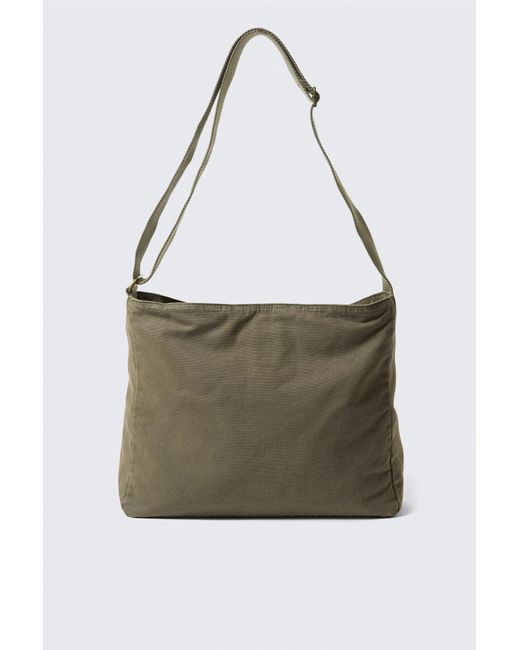 Weekday Black Canvas Shoulder Bag