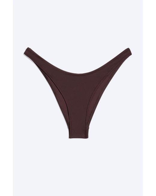 Weekday Brown Brazilian Mini Bikini Bottom