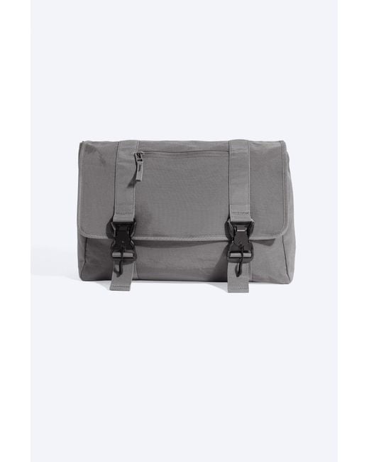 Weekday Gray Large Crossbody Bag