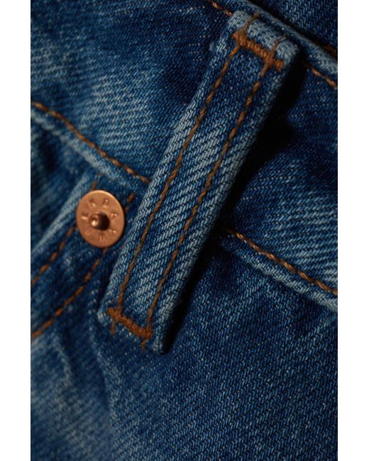 Weekday Blue Lockere Jeans Ampel Mit Niedrigem Bund