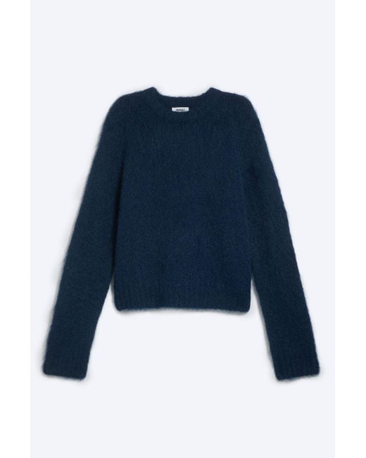 Monki Blue Strickpullover