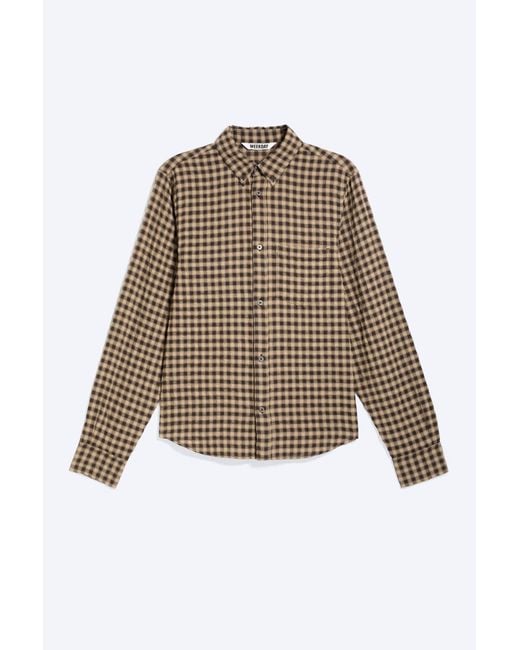 Weekday Multicolor Structured Long-Sleeved Buttoned Shirt for men