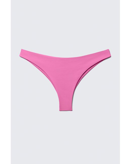 Weekday Red Brazilian Bikini Bottoms