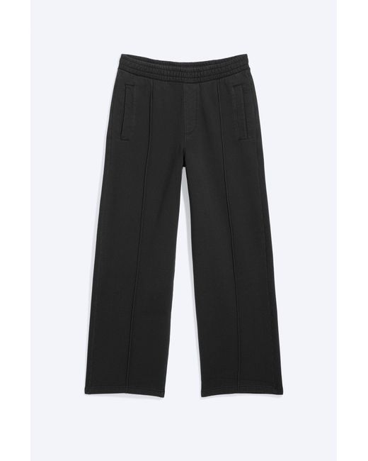 Weekday White Loose Front Crease Sweatpants for men