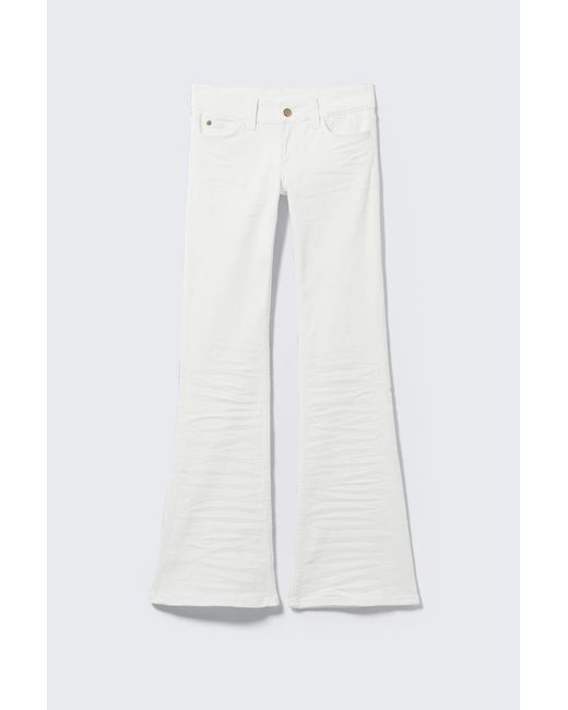 Cheap Monday Blue Booty Bei Low Waist Skinny Bootcut Jeans