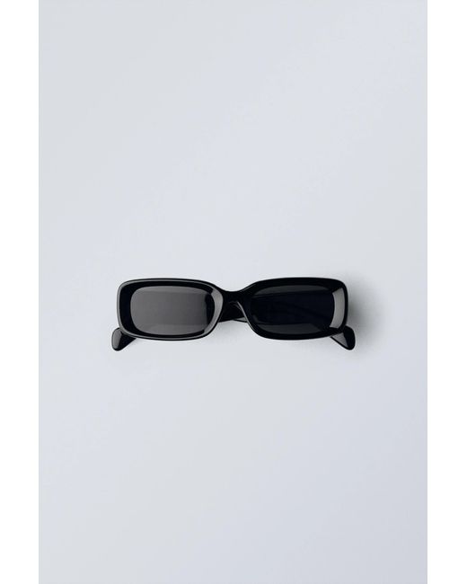 Weekday Black Cruise Squared Sunglasses