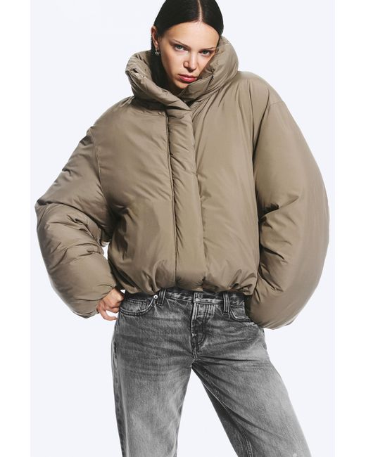 Weekday Natural Clean Puffer Jacket