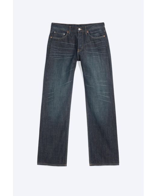 Weekday Blue Sonic Low Rise Regular Straight Jeans