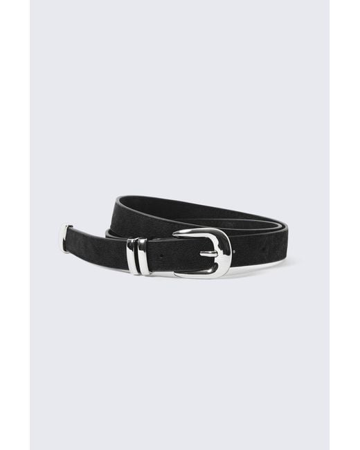 Weekday Blue Western Faux Leather Belt