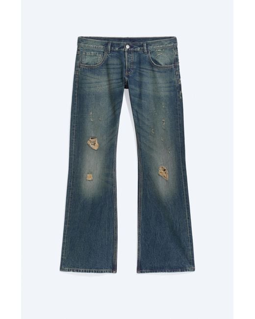 Weekday Blue Energy Low Waist Bootcut Jeans