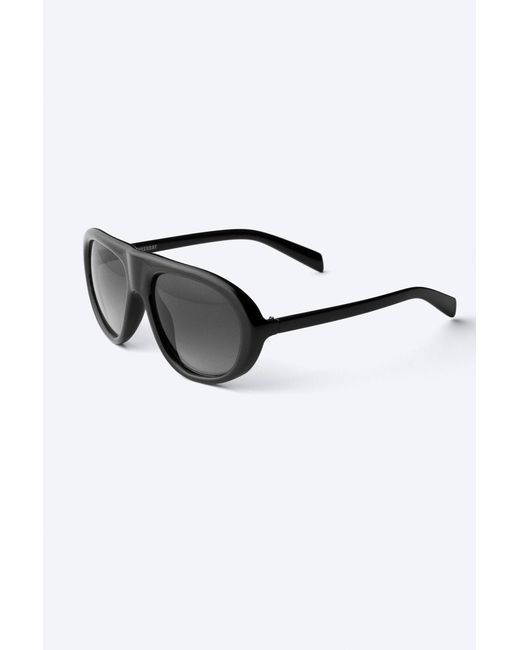 Weekday Pilotenbrille in Black für Herren