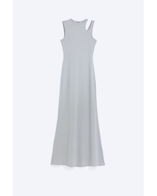 Weekday White Cutout Maxi Dress