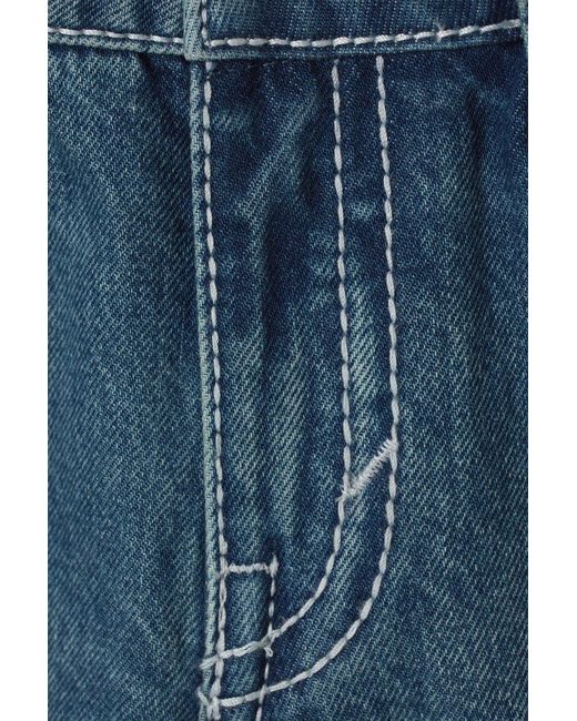Weekday Blue Tief Sitzende Jeans Arrow Mit Robusten Nähten