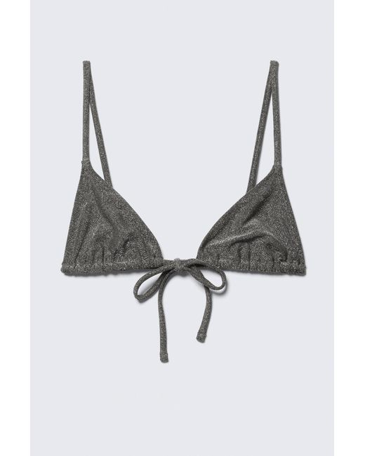 Weekday Multicolor Printed Triangle Bikini Top
