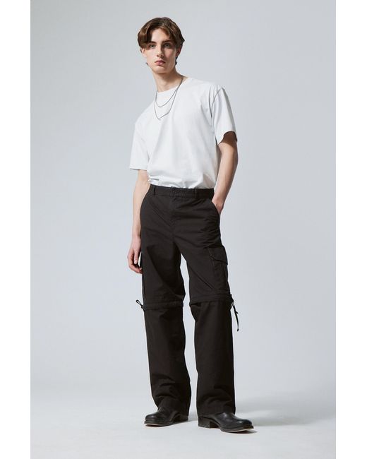 Weekday Multicolor Relaxed Convertible Cargo Trousers for men