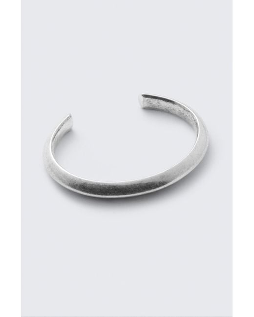 Weekday White Open Cuff Bracelet