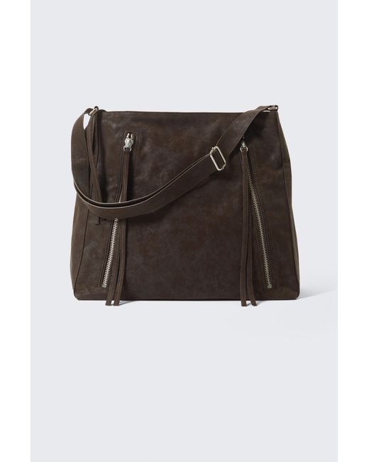 Weekday Multicolor Medium Zip Shoulder Bag