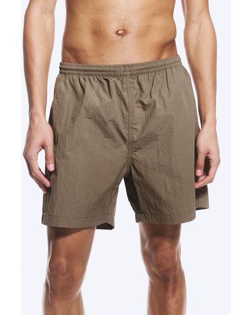 Weekday Green Ed Swim Shorts for men