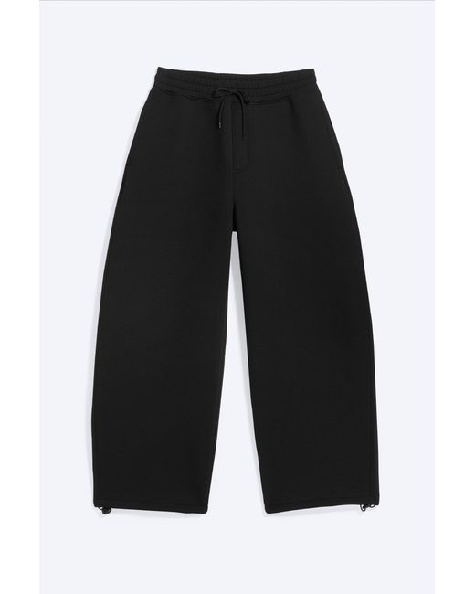 Weekday Black Cody Scuba Sweatpants for men