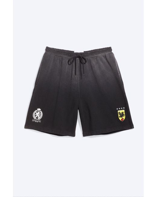 Weekday White Toffs Relaxed Jersey Football Shorts Germany for men
