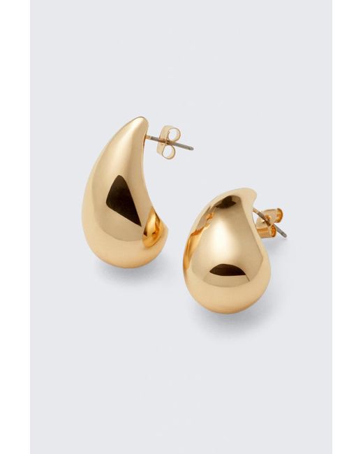 Weekday Metallic Drop Earrings