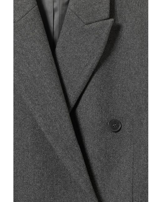 Weekday Oversized-Mantel Aus Wollmischung Alex in Gray für Herren