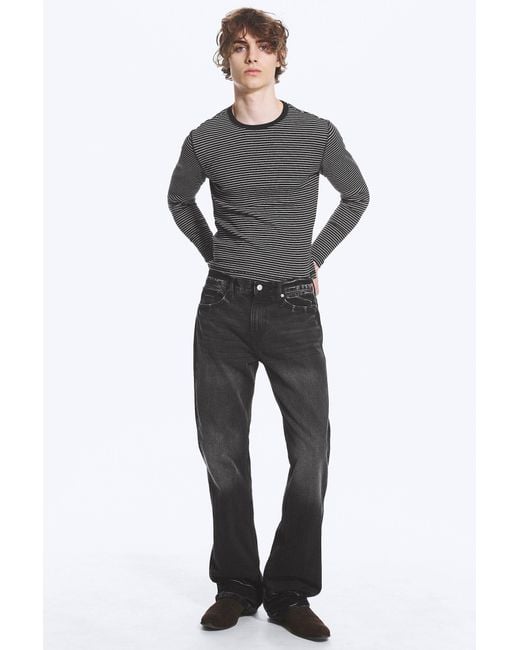 Weekday Blue Sky Low Rise Regular Bootcut Jeans for men