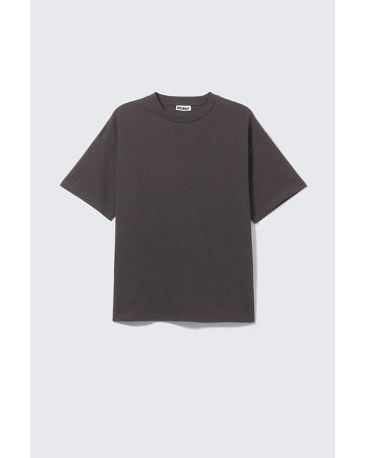 Weekday Natural Great Boxy Heavyweight T-Shirt for men