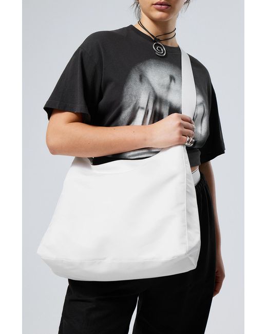 Weekday White Carry Bag